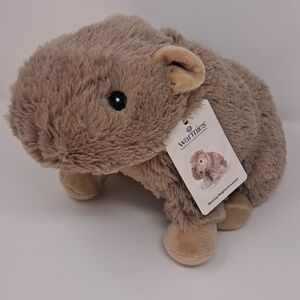 Warmies Brown Capybara New With Tags
